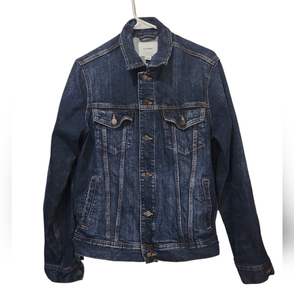 Old Navy Other - Old Navy jean jacket ḍark wash Small Mens